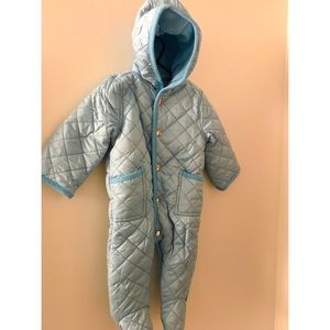 Leveret baby quilted Snowsuit 9 months
